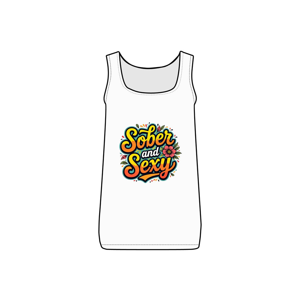 Sober and Sexy - Ribbed Tank Top