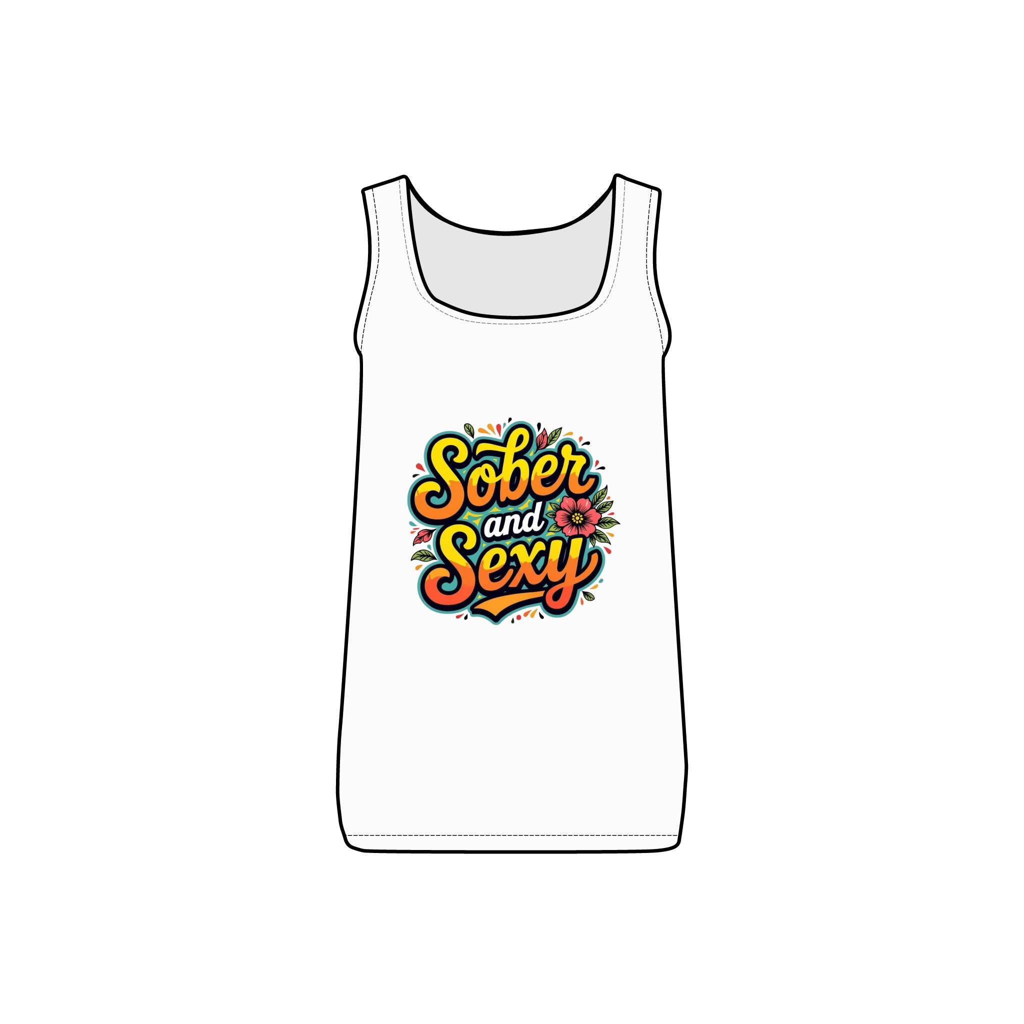 Sober and Sexy - Ribbed Tank Top