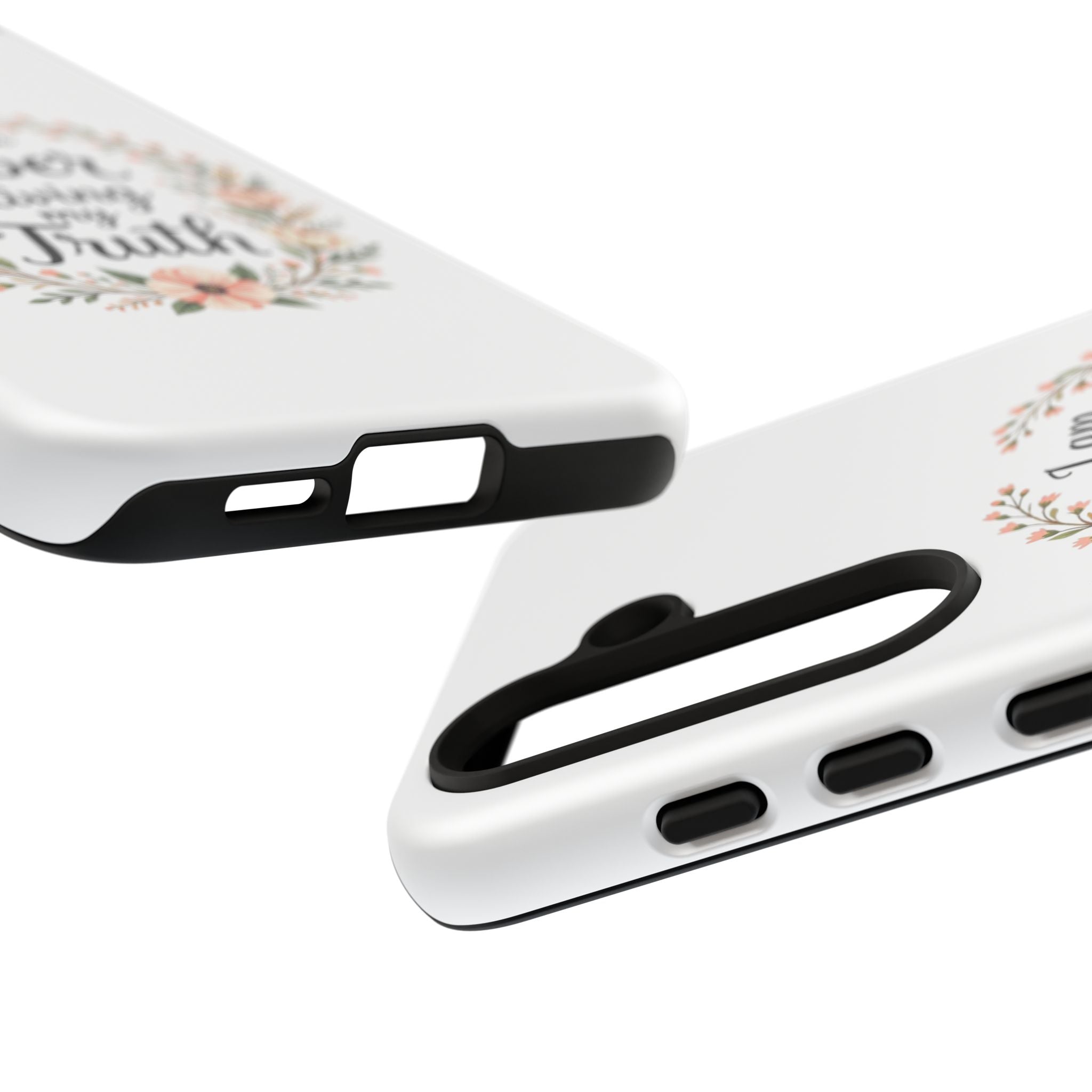 Floral Phone Case: I am Sober & Living My Truth