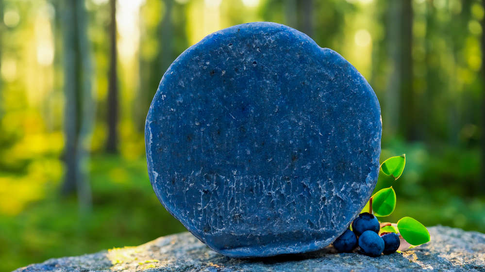 Blueberry Breeze Shampoo Bar - Natural Finnish Skincare